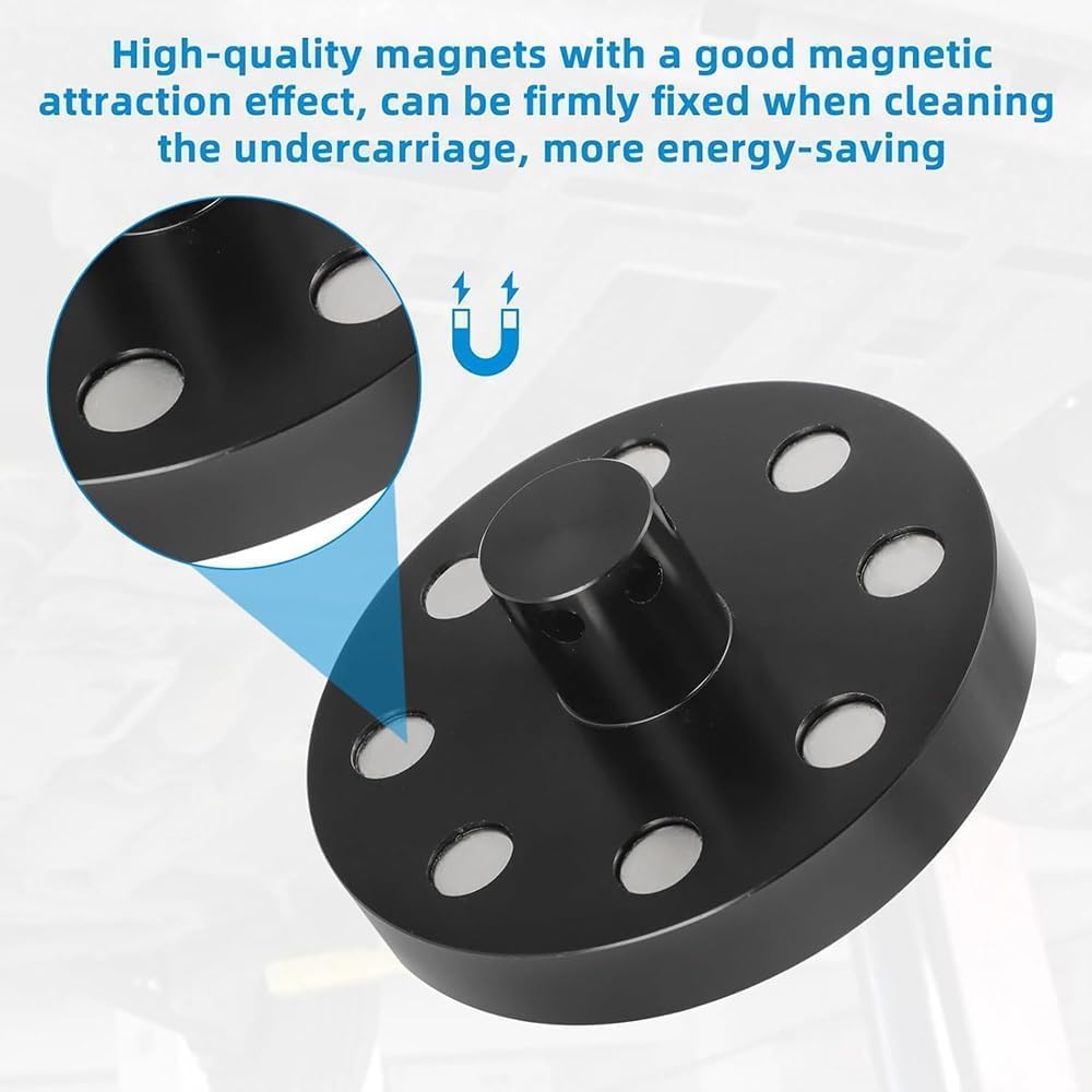 O-Ring Chassis Cleaner Flusher Kit,360° Spinning Nozzle, Undercarriage Cleaner with Quick Coupling, Efficient Wheel Arches/Undercarriage Cleaner Powerful Cleaning in Hidden Areas for All Car (4pc) - AutoBay