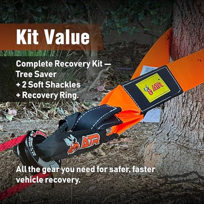 Off Road Recovery Kit Tree Saver Strap (83.2 Ounce)