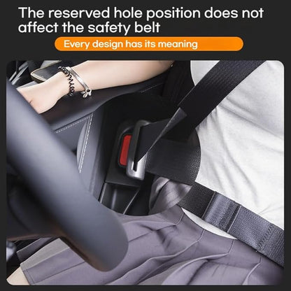 2PCS Car Seat Gap Filler Organizer for Tesla Model Y & Model 3 - No-Drop Storage Solution for Phones & Essentials, Keep Your Car Neat