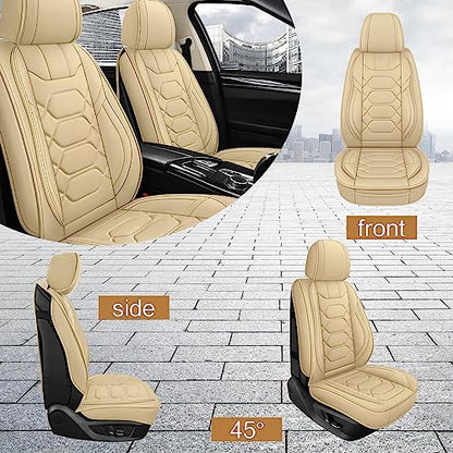 Leather Car Seat Covers Full Set