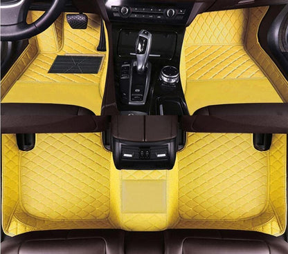 Custom All Weather Protection Leather Car Floor Mats for Cars Sedan SUV Sports Car Waterproof Floor Mat