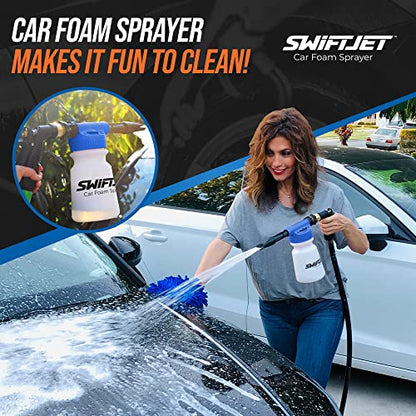 Car Wash Foam Gun + Wash Mitt