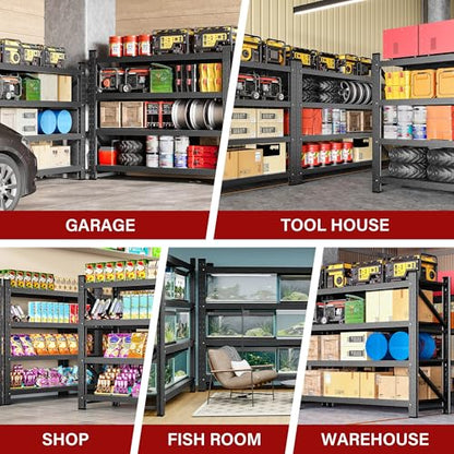 48" Wide Heavy Duty Garage Shelving Units