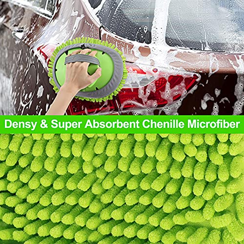 Car Wash Kit 62'' Car Wash Brush with Long Handle
