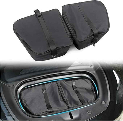 Car Front Trunk Storage Bag Compatible For Tesla Model 3 Model Y 2016-2022 Portable Storage Box Organizer Packets Insulation(Front Model Y)