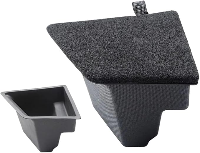 Car Rear Trunk Left Storage Box Organizer Interior Space Trunk Organizer Case Compatible For Tesla Model 3 2022