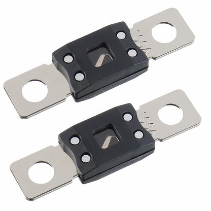 100A MEGA High Current Fuse - 100 Amp Bolt-on Fuse for Cars, Trucks, Construction Vehicles, Buses, Caravans (2 Pcs)