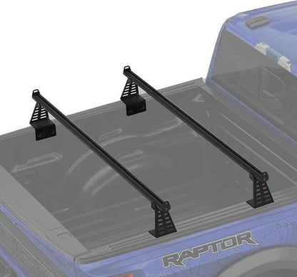 Adjustable 71.3”Truck Bed Rack Cross Bars（2-Pack）For Full-Size Trucks With Soft Roll-Up, Hard Rolling,Tri-Fold, Retract Hard Tonneau Covers|Aluminum Cross Bars|Compatible With Kayak Racks, Bike Racks