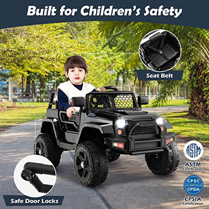 Ride on Car 12V Battery Powered Truck Vehicle with Remote Control