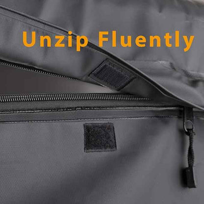CZC AUTO Hitch Cargo Carrier Bag, 20 cu. ft Waterproof/Rainproof/Weatherproof Cargo Traveling Bag for Car Truck SUV Vans' Hitch Trays and Hitch Baskets, Safe Steady Durable Soft, Black