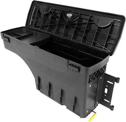 SCITOO Truck Bed Tool Box for Nissan Frontier 2004-2020 for Nissan Titan 2004-2015 Right Passenger Side,Multi-Compartment Dividers Organized Storage,Heavy Duty & No-Drill Installation