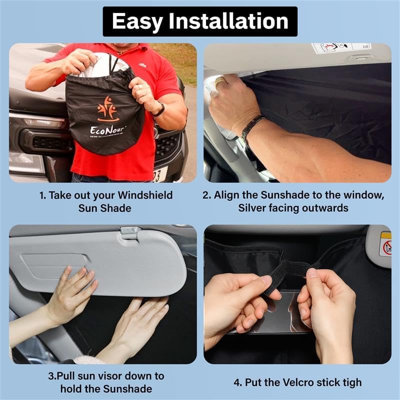 Windshield Sun Shade for Ford Econoline ESeries 1992