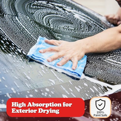 Shop Towels Microfiber Cleaning Cloth Bulk (24 Count)