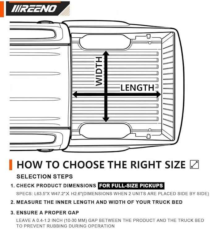 Slide-Out Truck Bed Organizer Tray, Heavy Duty Cargo Storage System with Easy Tailgate Access, Fits 5'7" & Longer Beds, Durable HDPE Material, No Drilling