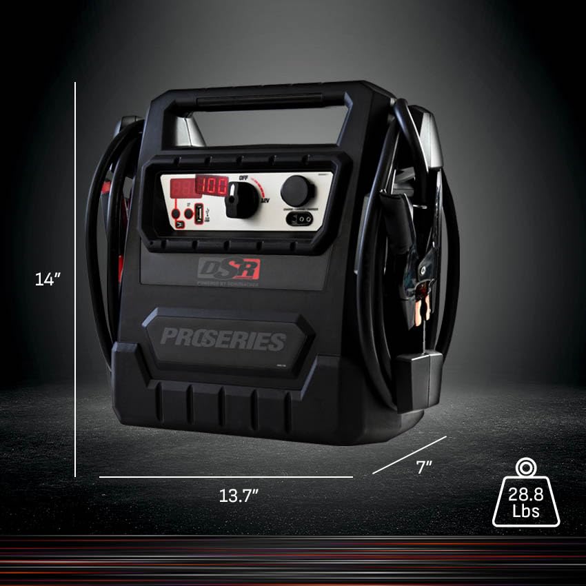 DSR ProSeries Car Battery Jump Starter
