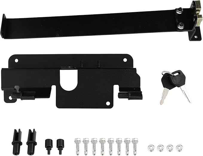SCITOO Left Driver Side Truck Bed Tool Box for Chevrolet Silverado 2008-2019 for GMC Sierra 2008-2019,Multi-Compartment Dividers Organized Storage,Heavy Duty & No-Drill Installation