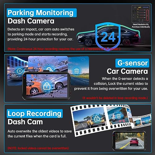 Dash Cam Front and Rear