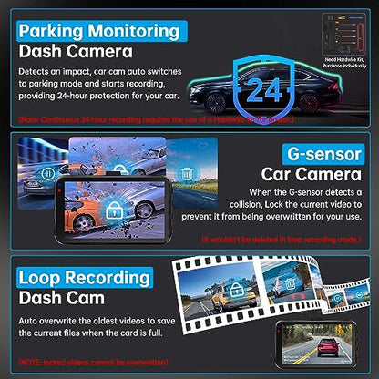 Dash Cam Front and Rear