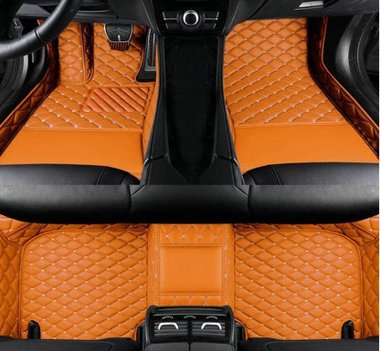 Custom All Weather Protection Leather Car Floor Mats for Cars Sedan SUV Sports Car Waterproof Floor Mat