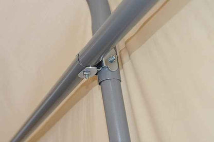 ShelterLogic Peak Style Roof Instant Garage Carport Car Canopy with Steel Frame and Waterproof UV-Treated Cover