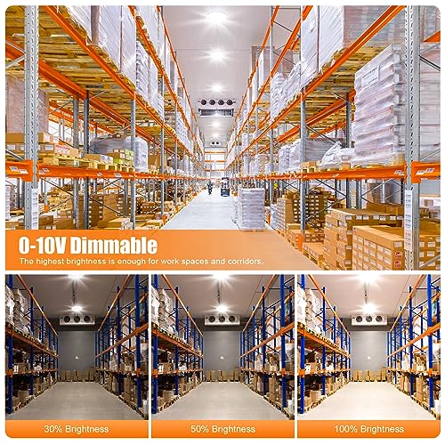 10 Pack LED High Bay Light 150W 120W 90W Adjustable