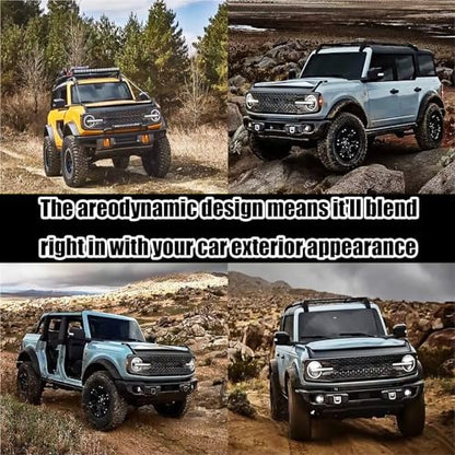 Hood Deflector Hood Protector for Ford Bronco 2