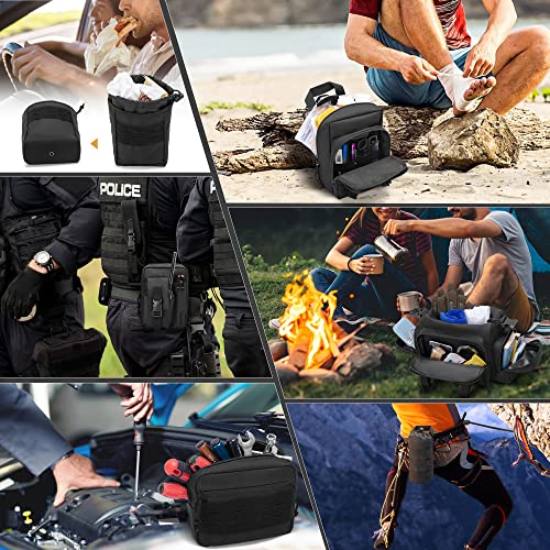 6 Pack Tactical Car Seat Back Organizer for Truck (6 Count)