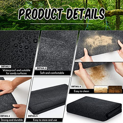 Shed Floor Mat 8 x 15 ft Outdoor Waterproof Nonslip Durable Storage Sheds Protector Rug for Carport Patio Garage Garden Spring Summer Outdoor