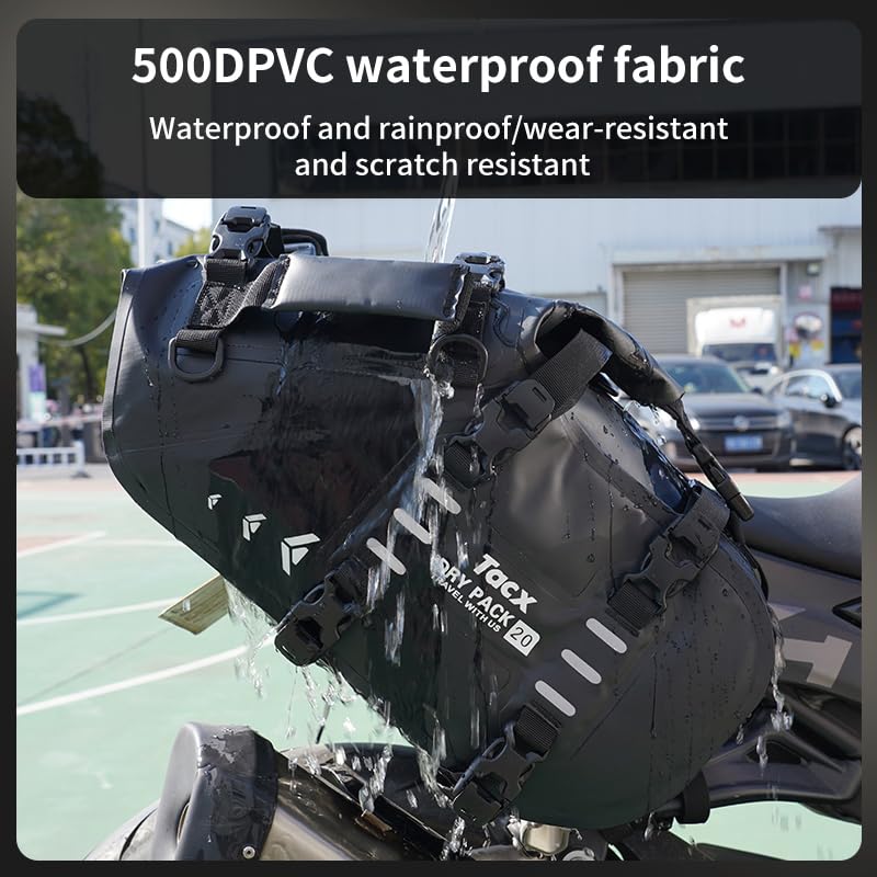Motorcycle Saddle Bags Tail Bag