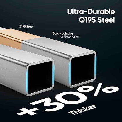 Quictent Heavy Duty 12x21 FT Vertical Roof Metal Carport, Pre-Drilled All Weather Car Shelter for Boat, Vehicles & Farm Equipment