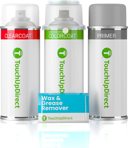 TouchUpDirect 1E7 Silver/Silver Streak Metallic Compatible with Toyota Exact Match Touch Up Paint Aerosol - Preferred Kit