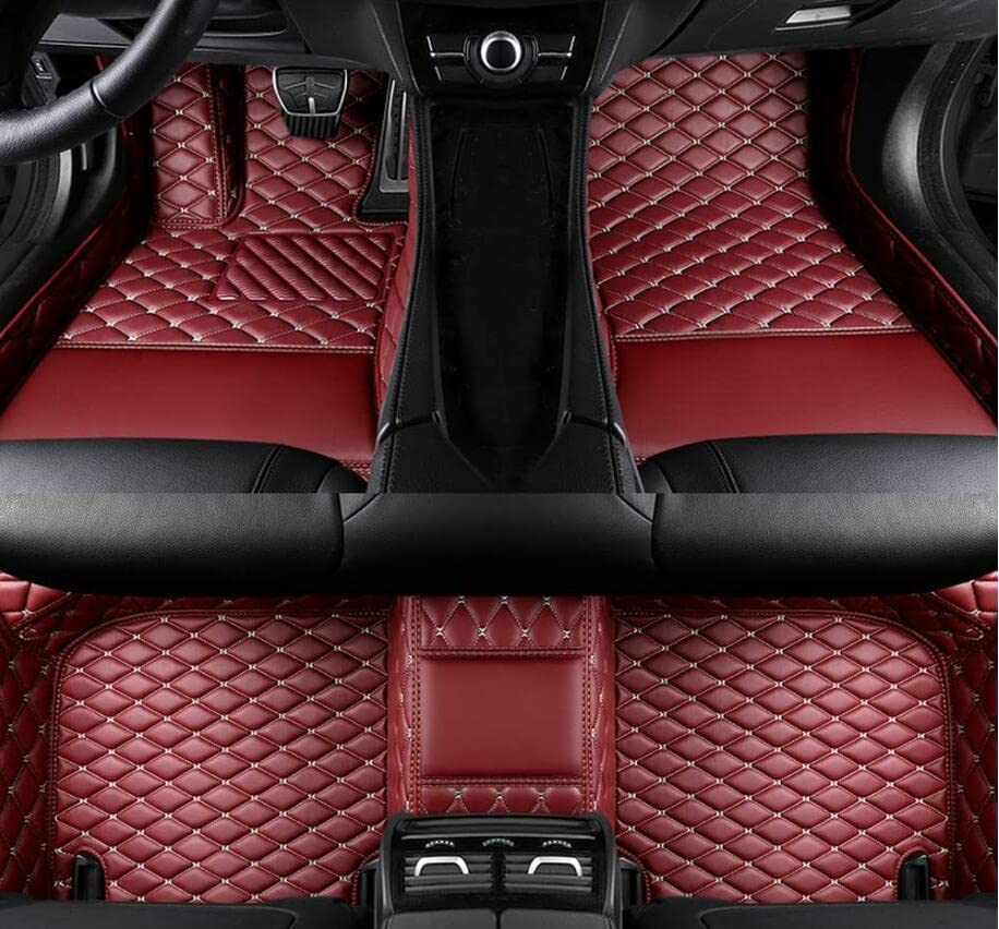 Custom All Weather Protection Leather Car Floor Mats for Cars Sedan SUV Sports Car Waterproof Floor Mat