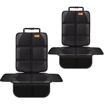 Bacgnyer Car Seat Protector, 2 Pack, Thickest Padded 600D Fabric Padding, Waterproof, Durable, Anti Slip Backing, Child Seat Protection, Suitable for Babies, Toddlers, Children