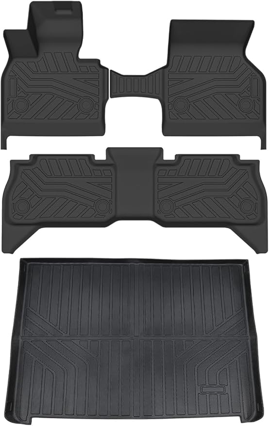 Cartist BMW IX Floor Mats and Cargo Liner Fit for 2022 2023 2024 2025 2026 IX Accessories All Weather Floor Mat and Cargo Mat Heavy Duty Carpet Protection