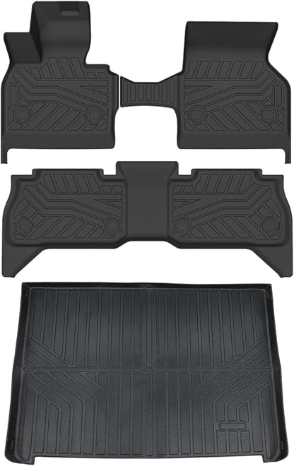 Cartist BMW IX Floor Mats and Cargo Liner Fit for 2022 2023 2024 2025 2026 IX Accessories All Weather Floor Mat and Cargo Mat Heavy Duty Carpet Protection