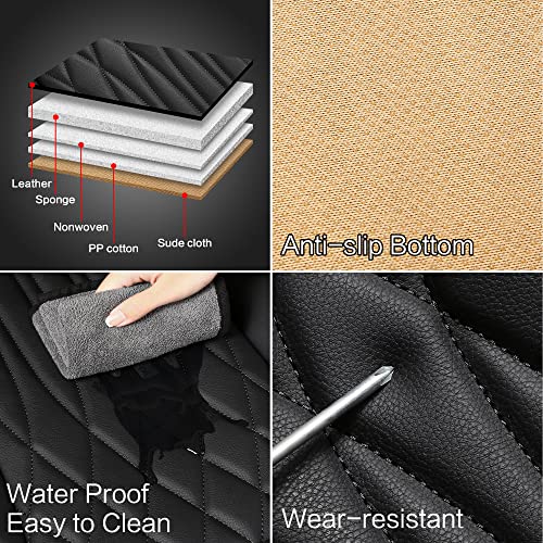 Leather Car Seat Covers Full Set