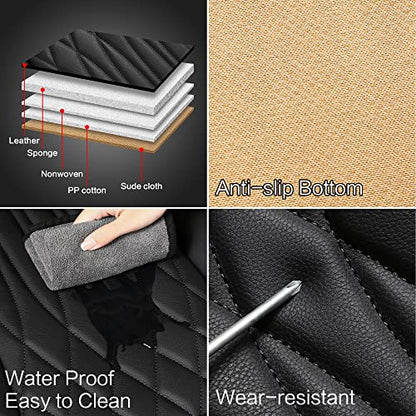 Leather Car Seat Covers Full Set