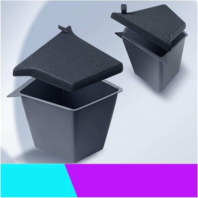 Compatible For Tesla Model Y Rear Trunk Organizer Side Storage Box, Car Accessories(Compatible For Model Y 2PCS)