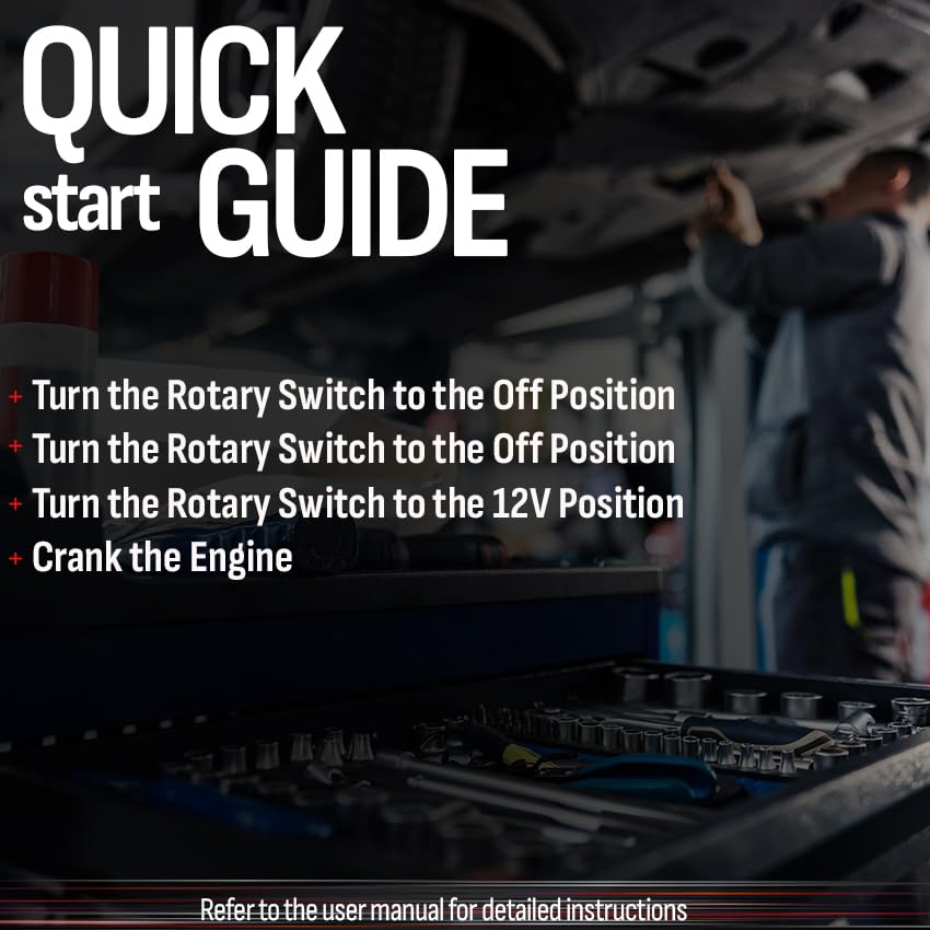DSR ProSeries Car Battery Jump Starter