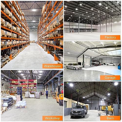 10 Pack LED High Bay Light 240W 200W 150W Adjustable