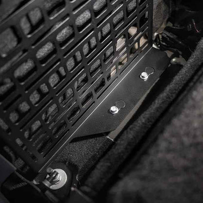 BuiltRight Industries Rear Seat Back Storage Panel – Compatible with F-150 & Raptor (2015-2024), F-250/F-350 (2017-2024)– Secure Gear Mounting & Organization