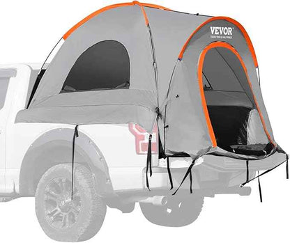 VEVOR SUV and Pickup Truck Camping Tents, Waterproof Double Layer Design with Carry Bag, Accommodates 2-9 Persons for Outdoor Activities