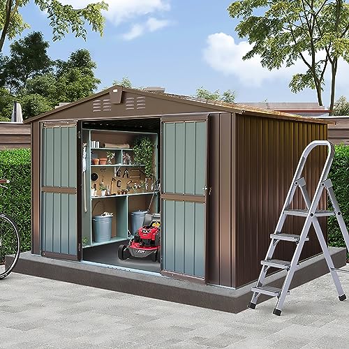 Domi Outdoor 10' x 8' Storage Shed