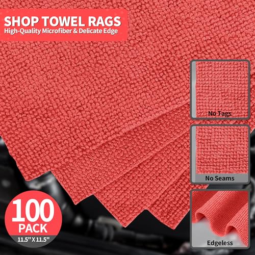 Shop Towels Rags (100 Count)