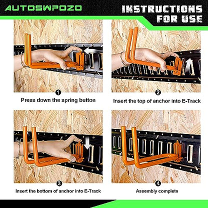 E Track Tool Hanger (2 Count)