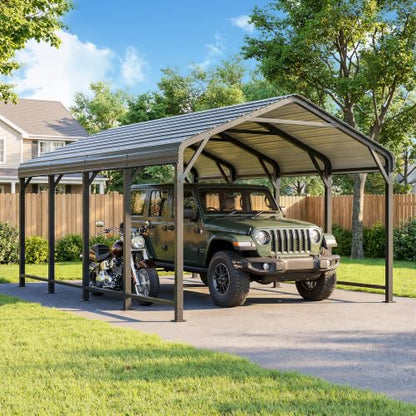 12 x 20 FT Metal Carport