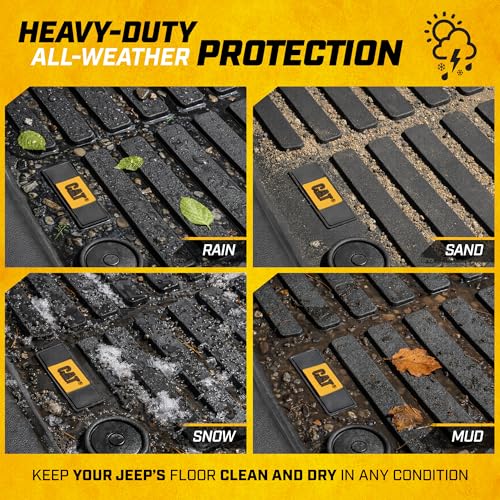 JustFit™ 3D Floor Mats for Jeep Gladiator