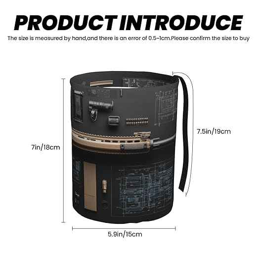 Gun Military Gear Arsenal Set Car Trash Can Waterproof Hanging Trash Bin Collapsible Garbage Can for Car Accessories Travel Camping Kitchen Home