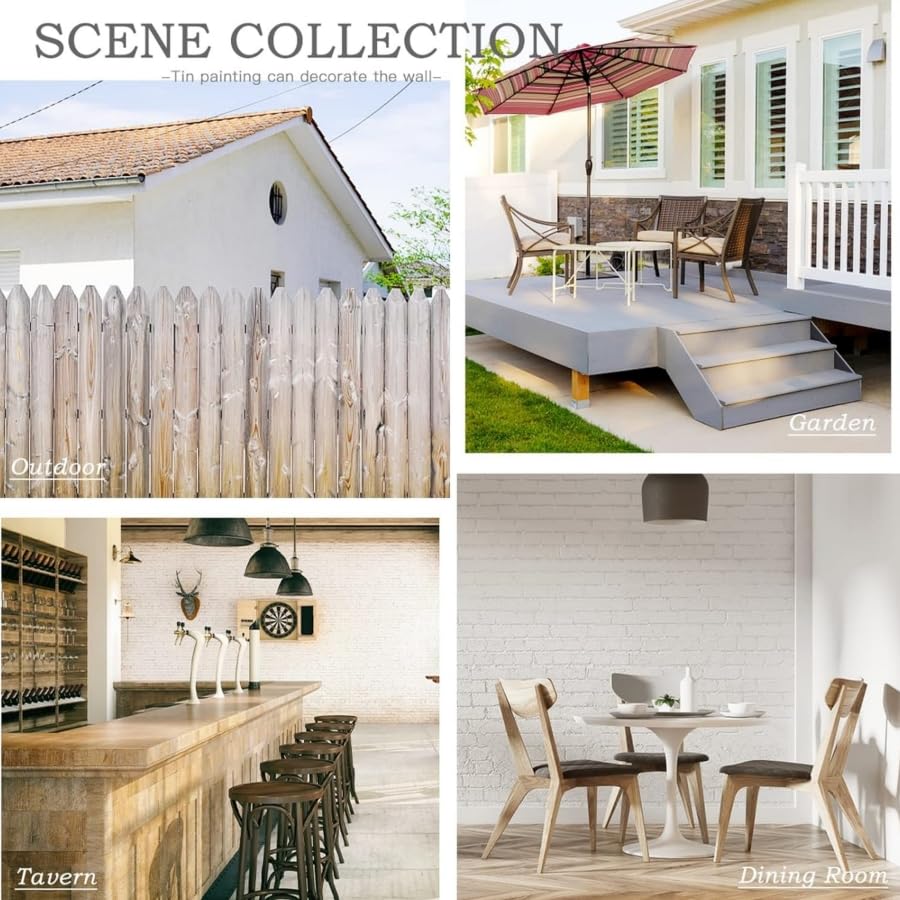 GREEN HOUSE SPACE Metal Tin Sign License Plate Bar Cafe Garage Cave Home Room Wall Bathroom Farmhouse Garden Porch Patio Decor