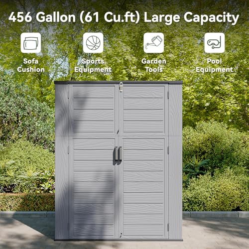Horizontal Storage Sheds 61 Cu.ft